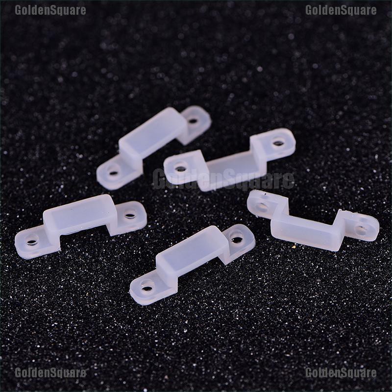 Set 50 Kẹp Nhựa Mềm 10 / 14mm Cố Định Đèn