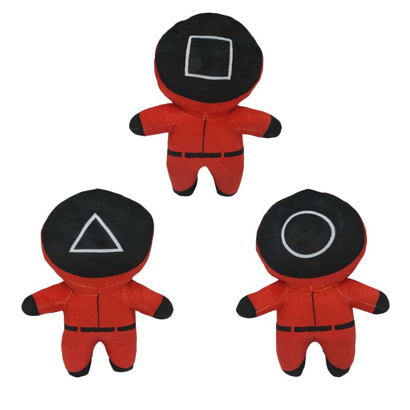 Thú Nhồi Bông Hình Nhân Vật Red Guard Worker Staff 001 456 218