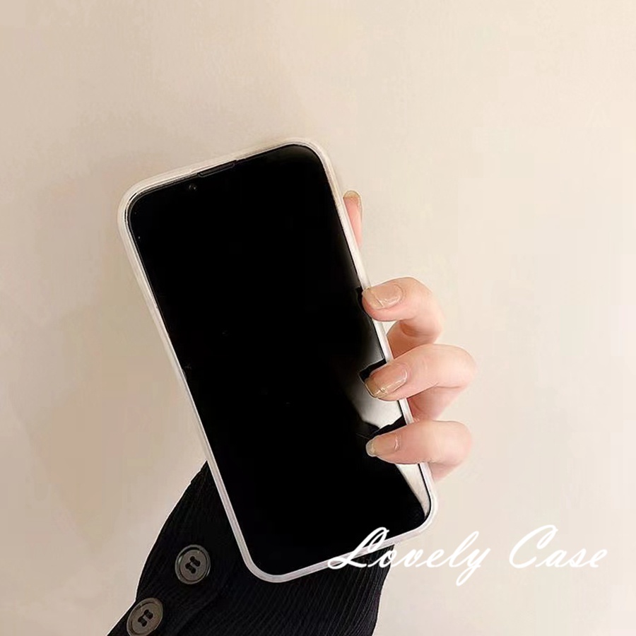 Ốp Điện Thoại Mềm Trong Suốt Đính Kim Cương Cho IPhone 14 13 12 11 Pro Max X XR Xs Max 8 7 6 6s Plus SE 2020