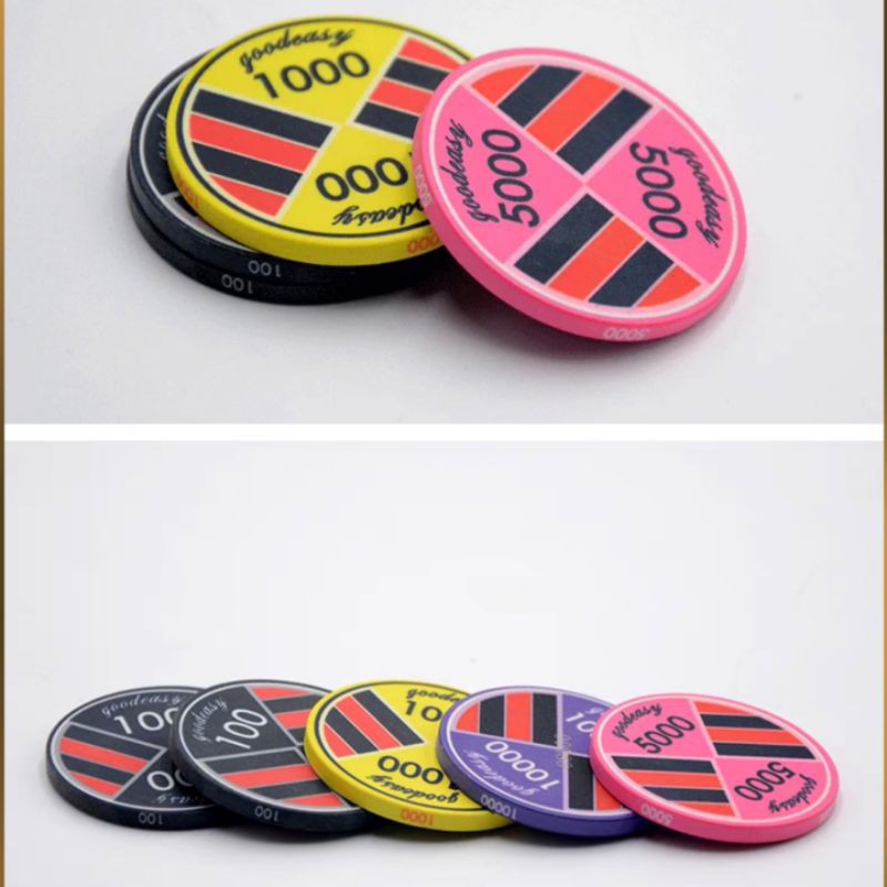 Chip Poker Ceramic Goodeasy cao cấp (Cọc lẻ tùy chọn mệnh giá)
