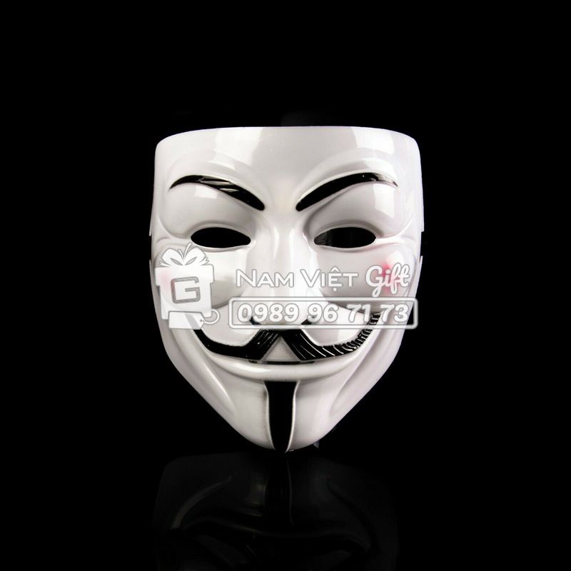 Mặt Nạ Hacker Anonymous Hóa Trang Cosplay Halloween