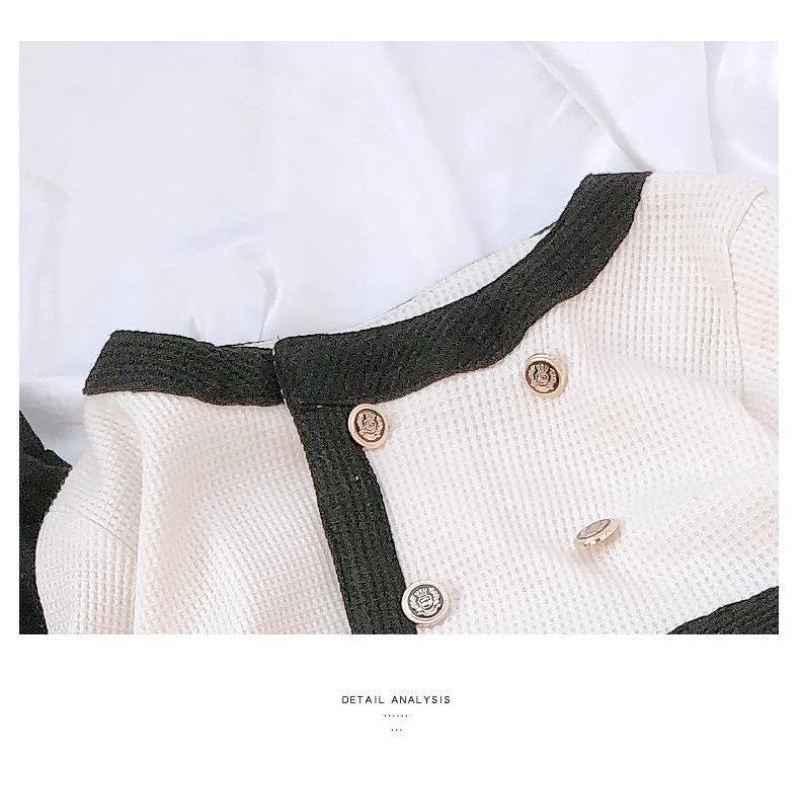 Bộ quần áo thời trang xuân thu xinh xắn cho bé