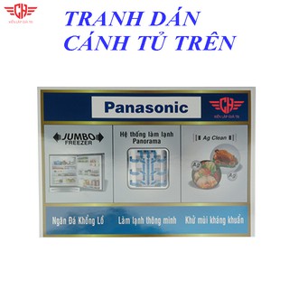 TEM DÁN TỦ LẠNH PANASONIC MẪU 1