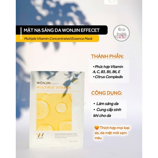 Mặt nạ giấy chăm sóc da Wonjin Effect