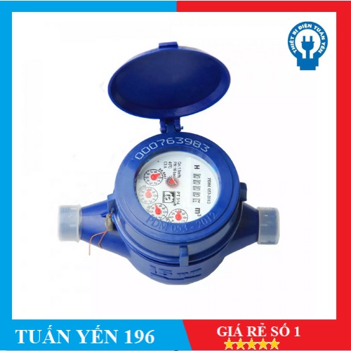 Đồng hồ nước Phú Thịnh  FREESHIP  Đồng Hồ Đo Lưu Lượng Nước Phú Thịnh PT314 ( có giấy kiểm định )