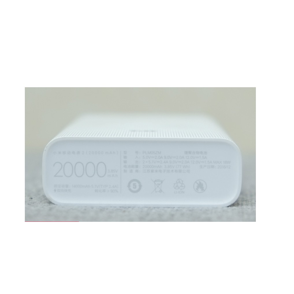 [Hàng chính hãng] Sạc dự phòng xiaomi gen 2C 20000 mAh | WebRaoVat - webraovat.net.vn