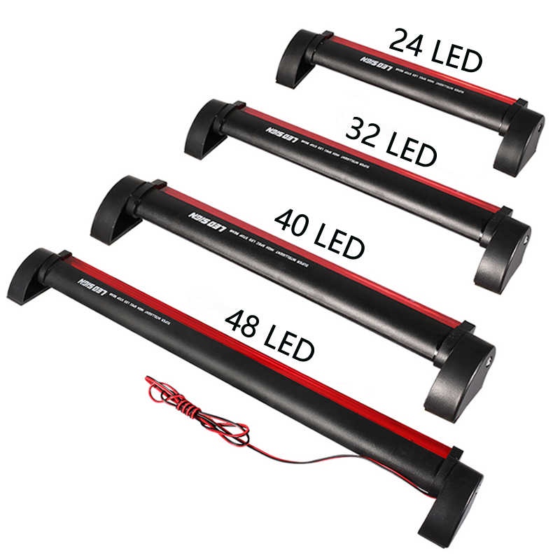 Đèn led phanh lắp kính sau xe ô tô dài 15cm 22cm 28cm 34cm 46cm