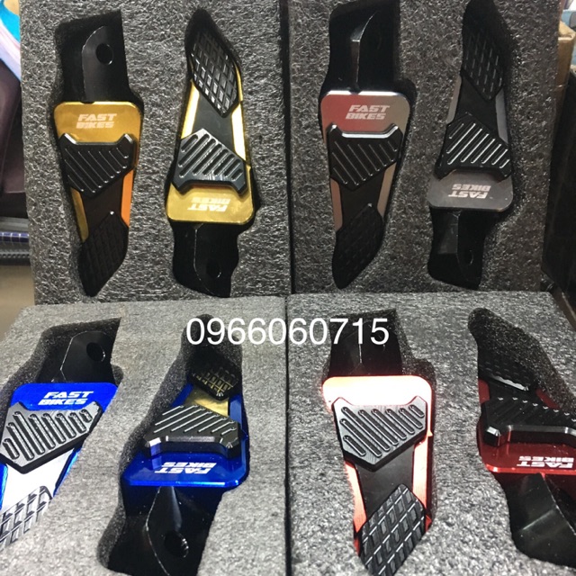 Gác chân xếp sau cnc dòng xe vario
