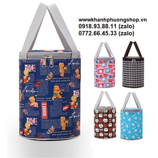 túi đựng hộp cơm giữ nhiệt - túi đựng hộp cơm