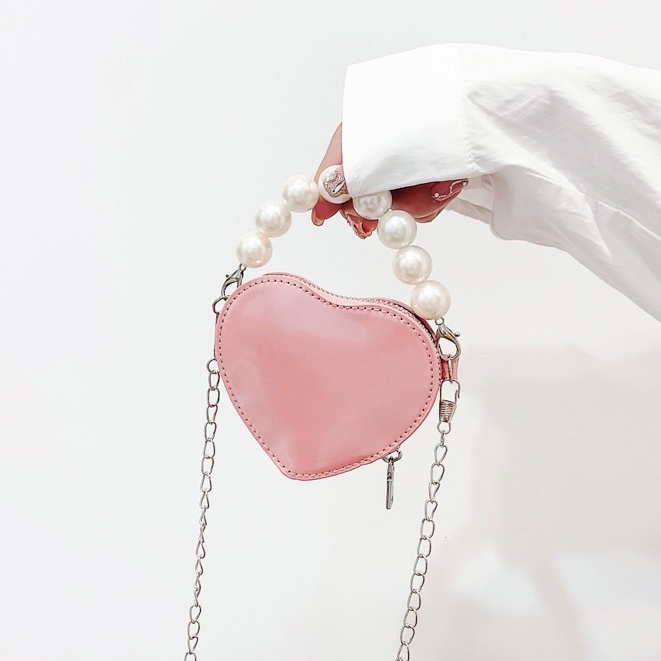 Túi Đeo Chéo Hình Trái Tim Nhỏ Xinh Thời Trang Mùa Hè Cho Nữ 2022