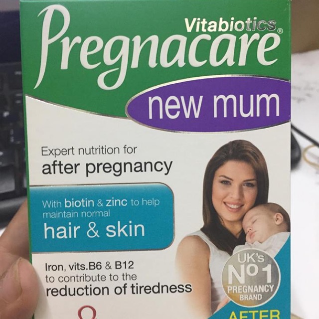 Pregnacare New Mum - Hỗ Trợ Cải Thiện Rụng Tóc Cho Phụ Nữ Sau Sinh