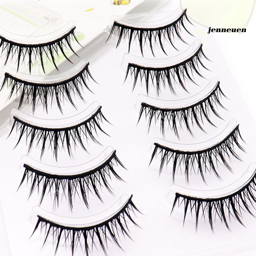 Set 5 Cặp Lông Mi Giả Loại Dày Mini Dành Cho Nữ