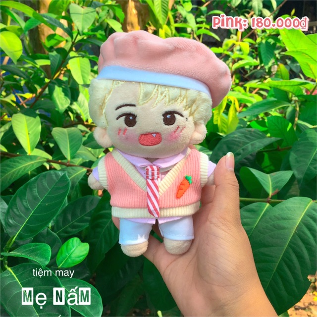 {Hàng sẳn outfit doll 15-20cm} Set gile cho doll