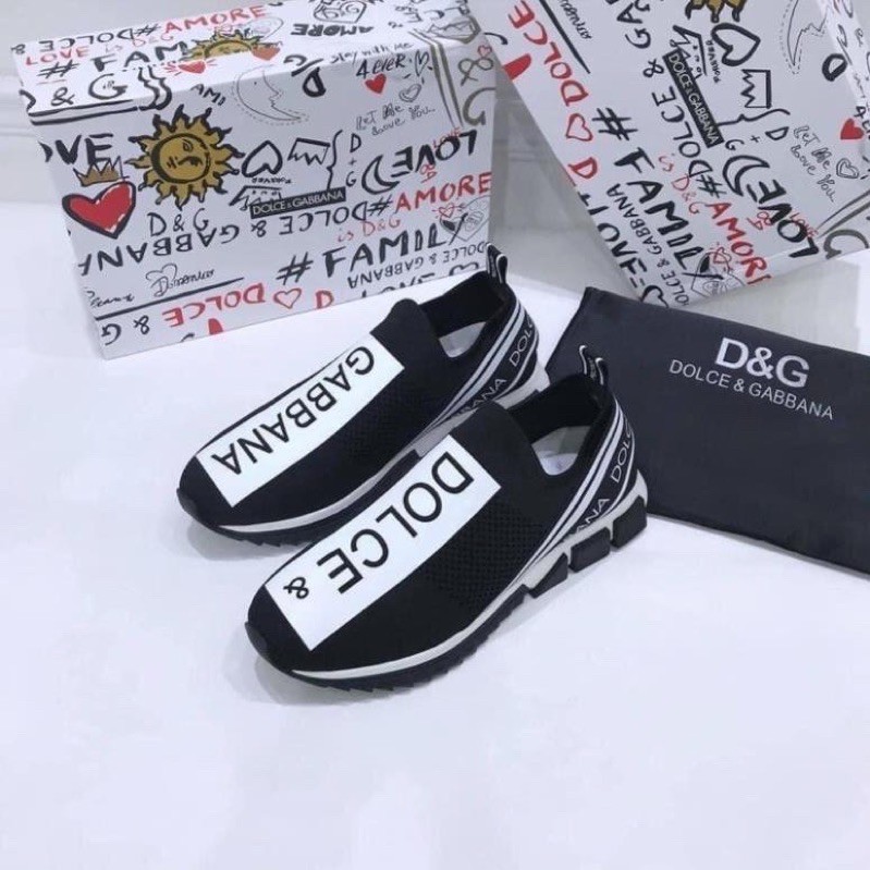 Giày slipon dg, tăng chiều cao cổ chun co dãn 4 chiều hàng spf.