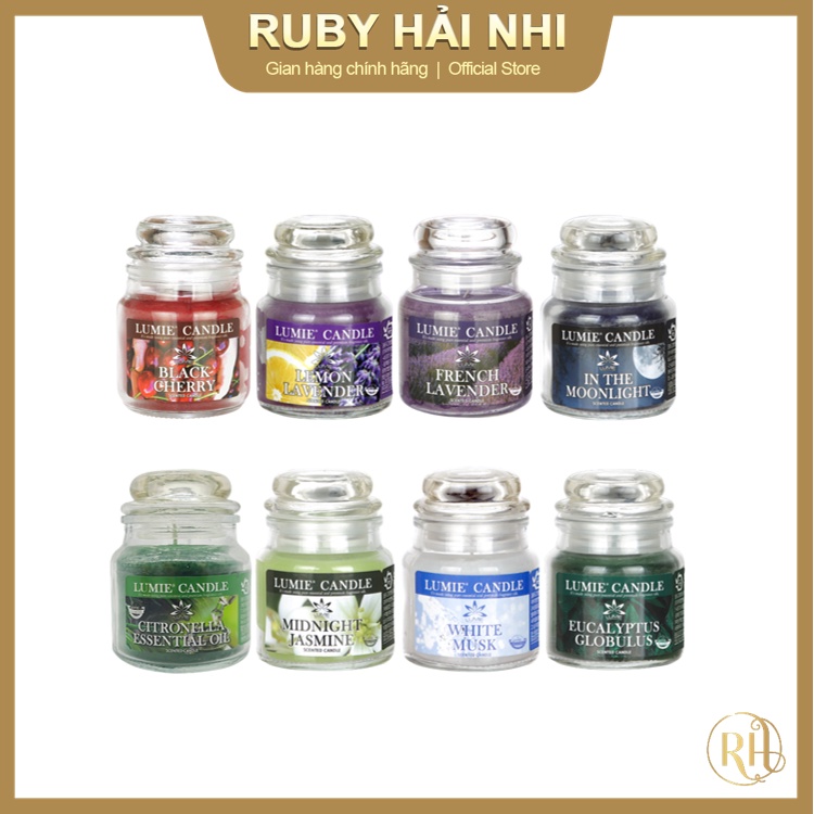 Nến Thơm Cao Cấp Hàn Quốc LUMIE CANDLE Small Jar size S 70g - 12 Mùi Hương