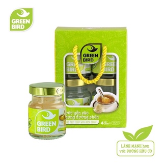 Hủ Đơn 72g Yến sào chưng đường phèn Green Bird