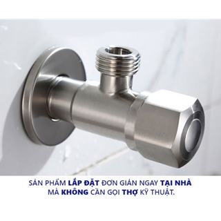 Van khoá nước 304, T khoá nước 304