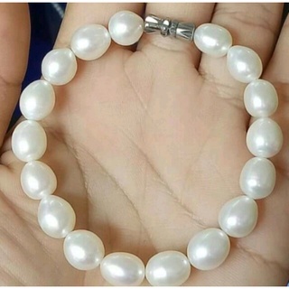 Vòng tay-vòng tay trai nuôi nước ngọt tự nhiên hạt xoài 10li đủ màu hạt tuyển