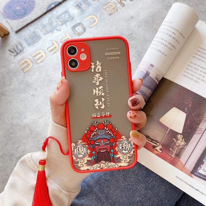 Ốp Điện Thoại Họa Tiết Thắt Nút Phong Cách Trung Hoa Cho Iphone 11 Pro Max 6 6s 7 8 Plus Xr X Xs Max | BigBuy360 - bigbuy360.vn