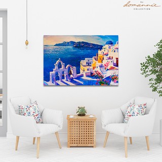 Tranh Canvas " Đảo Santorini"