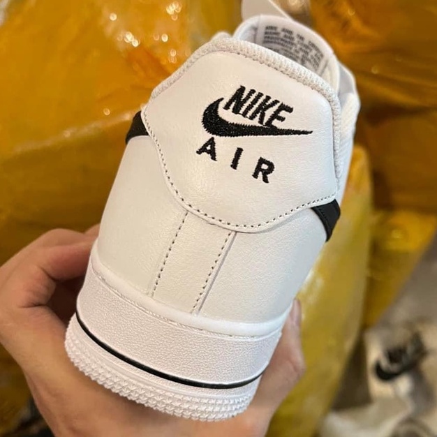 Giày Trắng Vệt Đen - Giày Thể Thao Nam Nữ Đen Tích Trắng White Black Cổ Thấp Hot Trend!