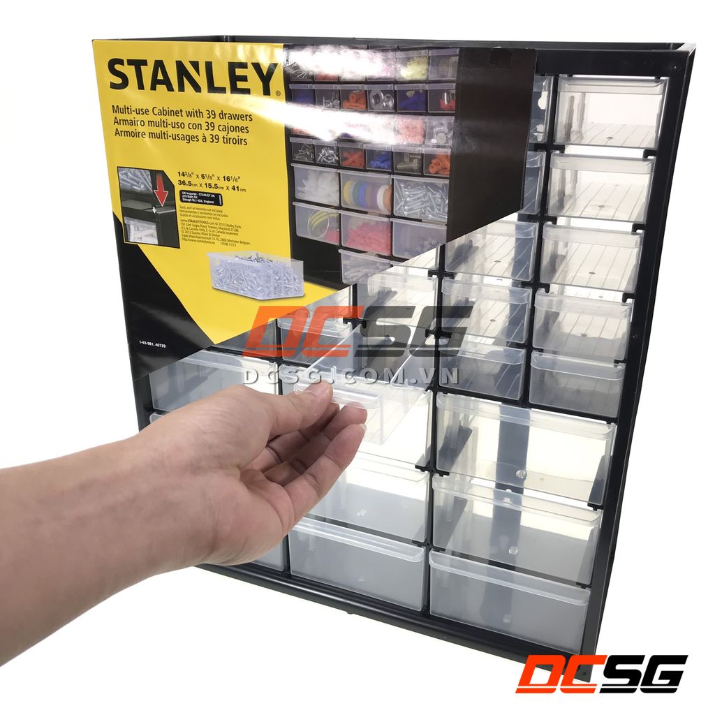 Tủ nhựa đựng linh kiện 39 ngăn Stanley 1-93-981 | DCSG