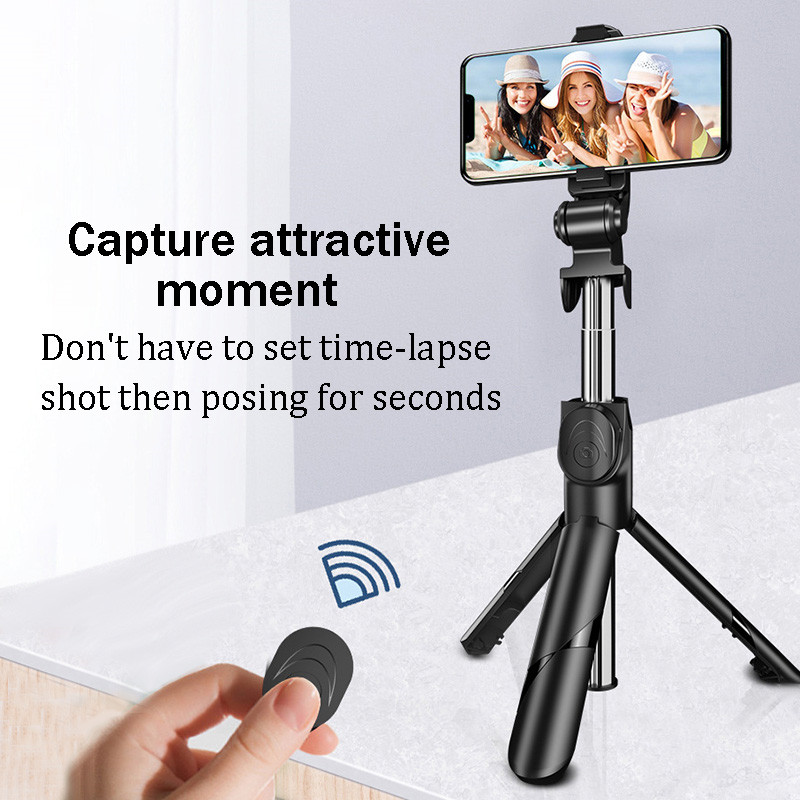 Gậy Chụp Ảnh Selfie KAXOE Cho Điện Thoại Kết Nối Bluetooth Không Dây | BigBuy360 - bigbuy360.vn