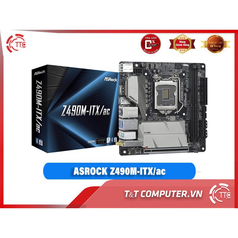 BO MẠCH CHỦ ASROCK Z490M-ITX ac