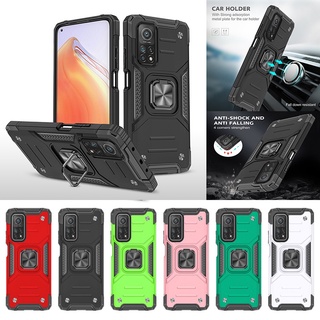 Ốp Điện Thoại Chống Sốc Có Nhẫn Đỡ Từ Tính Cho Xiaomi Mi 10T / Mi 10T Pro 5G