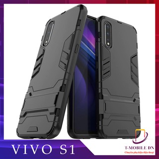 Ốp lưng Vivo S1 / iQOO Neo / iQOO Neo 855 iron man chống sốc bảo vệ viền và camera kèm chống xem video tiện lợi