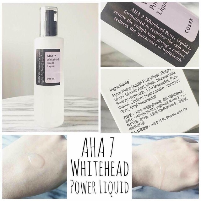 Tinh Chất Cosrx AHA 7 Whitehead Power Liquid