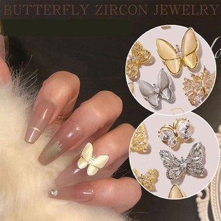 CHARM HÌNH BƯỚM TRANG TRÍ MÓNG NGHỆ THUẬT SIÊU ĐẸP