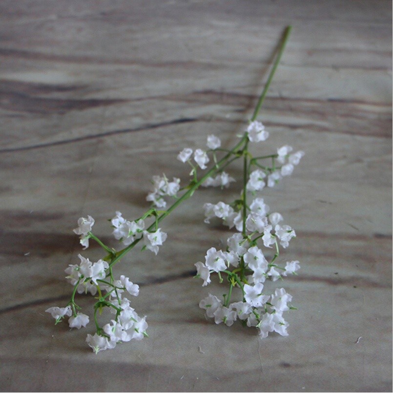 1 Bó Hoa Gypsophila Nhân Tạo Màu Trắng Dùng Cho Trang Trí Tiệc