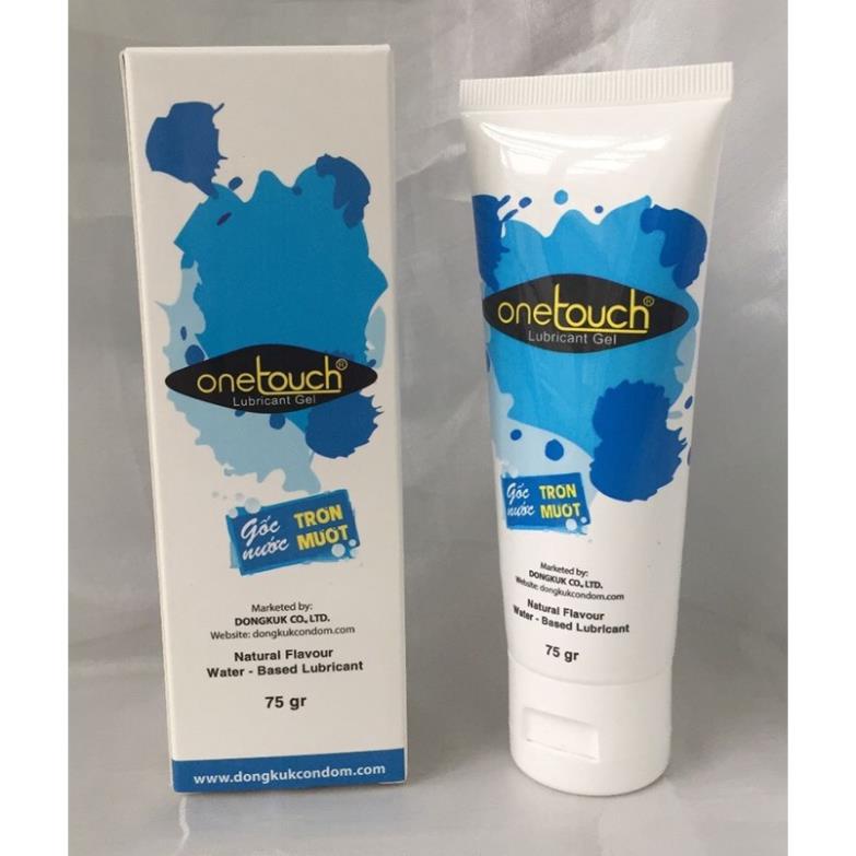 Gel bôi trơn Gốc nước Trơn mượt OneTouch - 75ml  XMARVEL