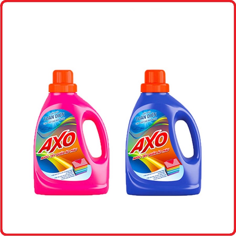 Nước tẩy quần áo màu Axo 800ml