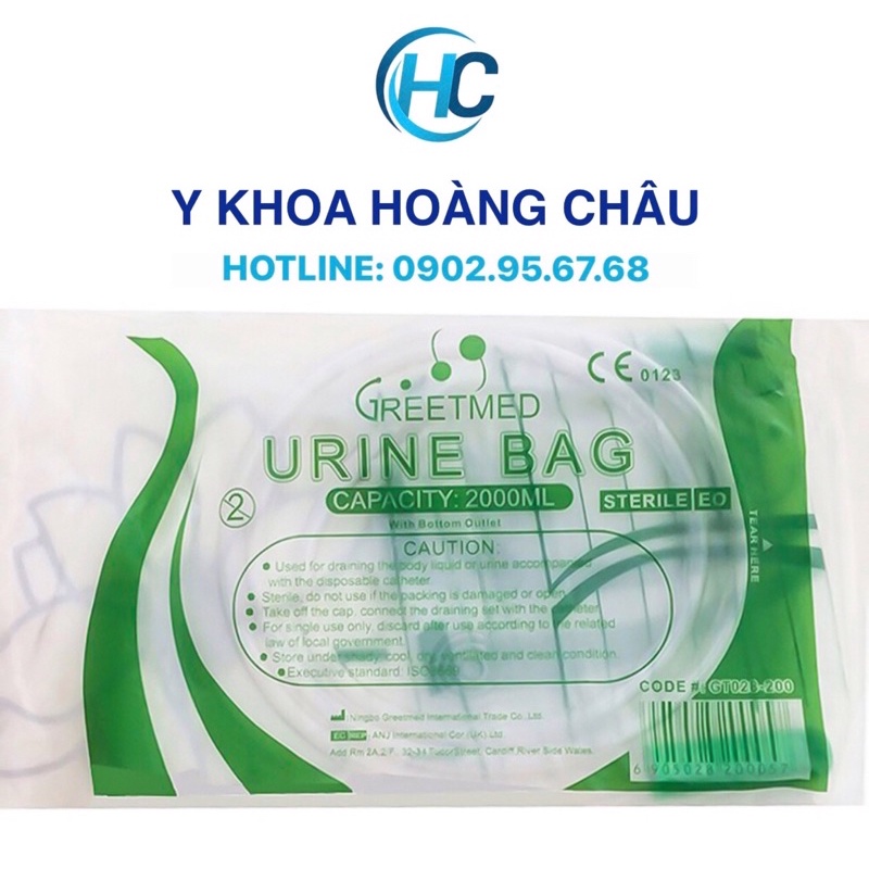 Túi đựng nước tiểu Greetmed (Combo 10 túi)