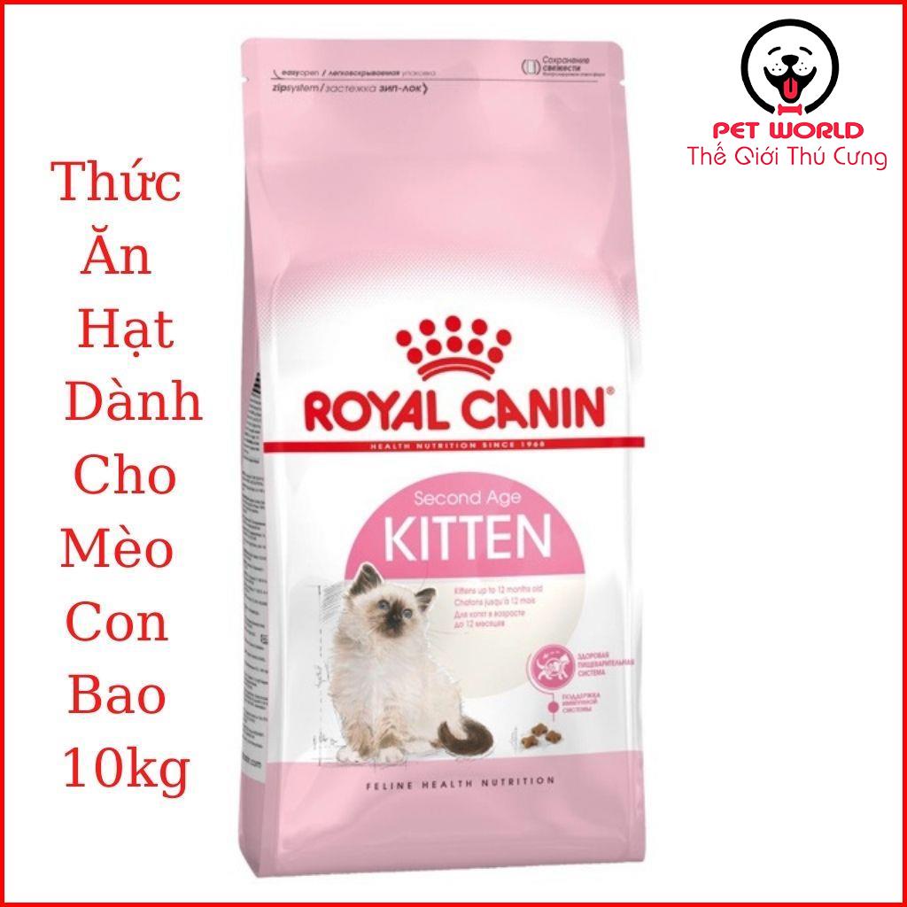 Thức Ăn Hạt khô cho mèo Royal canin kitten bao 10kg