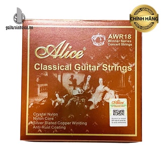 DÂY GUITAR CLASSIC ALICE AWR18 CHÍNH HÃNG - DÂY ĐÀN GUITAR ALICE CHÍNH HÃNG