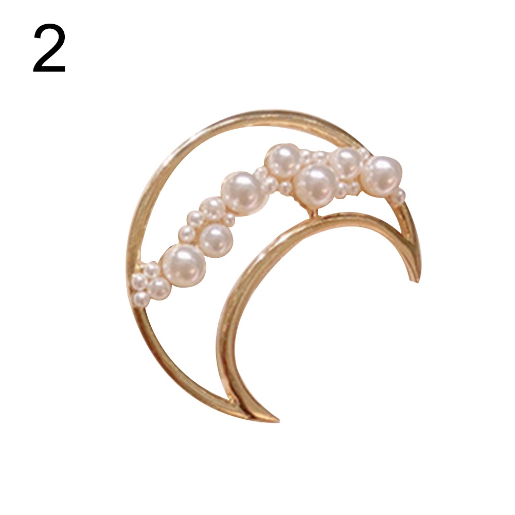 Kẹp Tóc Kim Loại Đính Ngọc Trai Giả Xinh Xắn Cho Nữ