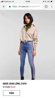 Quần zara auth new tag size. 34 tất cả còn