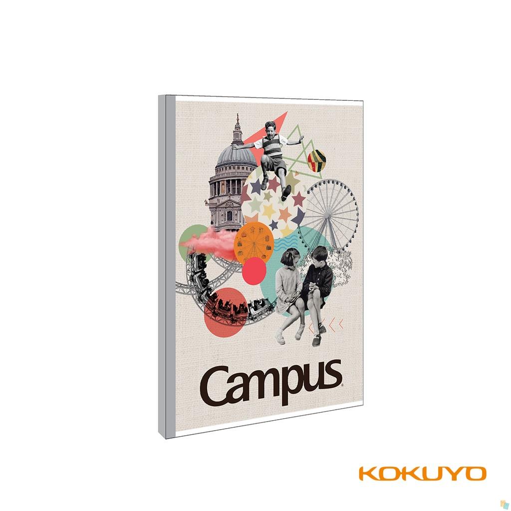 Vở kẻ ngang có chấm Campus Collage Art B5 80 trang chính hãng . ...