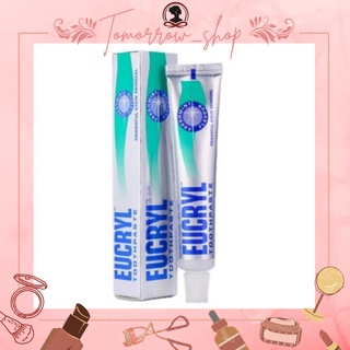 Kem Đánh Răng Bạc Hà Tẩy Trắng Eucryl Toothpaste 62g