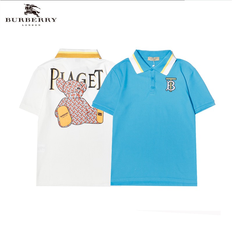 Áo thun polo tay ngắn dáng rộng họa tiết thêu cá tính dành cho nam | BigBuy360 - bigbuy360.vn