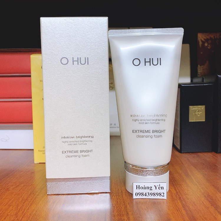 [DATE 2024] Sữa rửa mặt Ohui White dưỡng trắng da-Ohui Extreme White Foam Snow vitamin 160ml- FULL HỘP