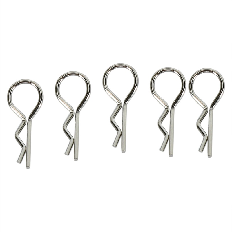 Bộ 50 đinh tán bằng thép không gỉ cho xe hơi điều khiển từ xa 1/10