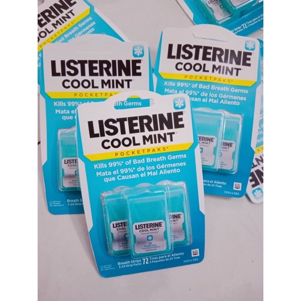 PHIM NGẬM THƠM MIỆNG LISTERINE POCKETPAKS