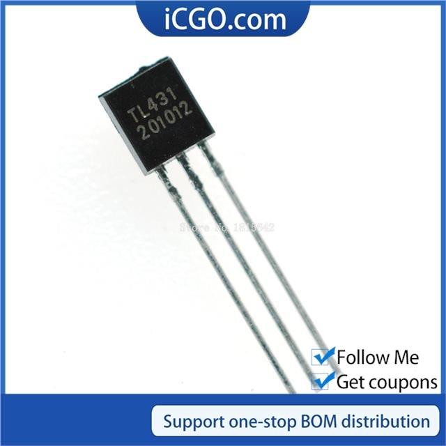 100 Chiếc TL431 TL431A tl431 431 TO-92 Bộ Điều Chỉnh Ống Triode Transistor Mới