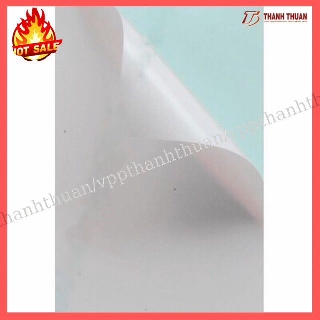 Giấy Decal A4 đế xanh (xấp 100 tờ)