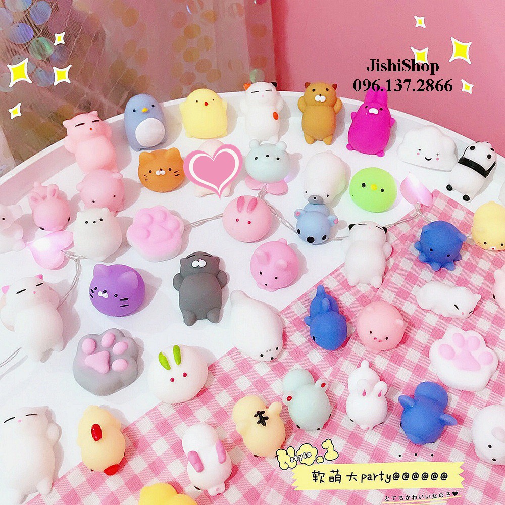 (thegioidochoi127) 10 squishy mochi cực mềm mịn giảm căng thằng- đồ chơi tiện ích mua là có quà