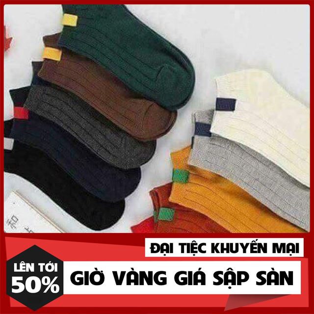 [ Rẻ Vô Địch ] Sét 10 đôi tất cổ ngắn hang quốc cho nữ thời trang nem